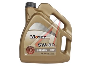 Масло моторное MOZER Premium 5W30 SN/CF 4л 4636304, MOZER 5W30