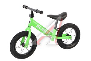 Беговел 12" надувные колеса зеленый SLIDER FMA39G, 739
