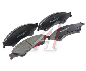 Колодки тормозные FORD Ranger (11-) передние (4шт.) MANDO MBF015280, GDB2005, 1723538/AB312L361AB