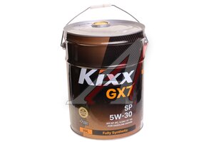 Масло моторное KIXX GX7 SP 5W30 синт.20л L2153P20R1, KIXX 5W30