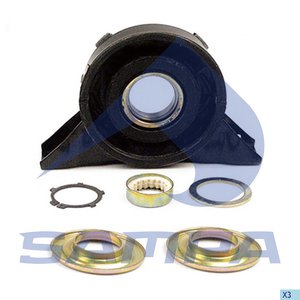 Подшипник подвесной MERCEDES T1 (77-96) вала карданного SAMPA 011.179, 06404, A6014102110