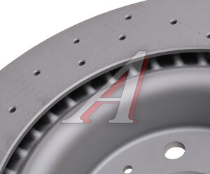 Диск тормозной AUDI Q5 (17-) передний (338х30) (1шт.) перфорированный ZIMMERMANN 100.3378.52, 09D05911, 8W0615301AB