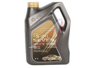 Масло моторное S-OIL 5W30 синт.4л E107768, S-OIL 5W30