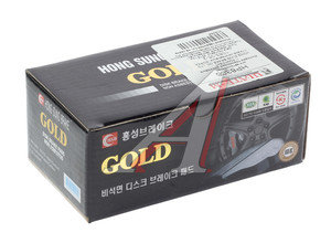 Колодки тормозные MITSUBISHI Pinin (99-05) передние (4шт.) HSB HP8306, GDB3270, MR475453