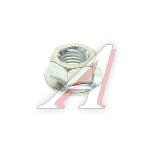 Гайка М20х2.5х20 с фланцем шестигранная оцинкованная 6923-20, DIN 6923