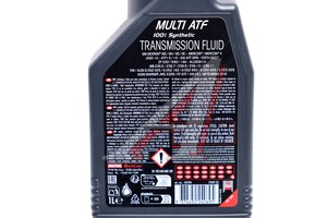 Масло трансмиссионное MOTUL ATF MULTI TECHNOSYNTHESE 1л 105784, MOTUL ATF/103221/105784/112147/112485