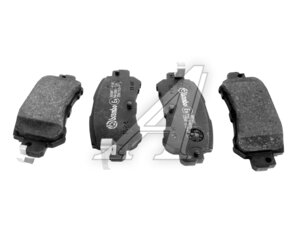 Колодки тормозные MAZDA CX-5 (11-) задние (4шт.) BREMBO P49047, GDB3539, K0Y1-26-48ZC