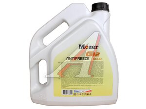 Антифриз желтый MOZER G12 5кг 4606529, MOZER