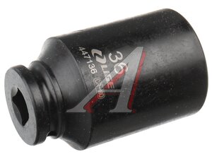 Головка торцевая 1/2" 36мм ударная глубокая L=78мм LIGE LG-447136