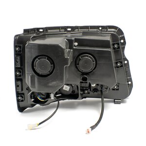 Фара SHACMAN SHAANXI F3000 левая с ДХО и поворотником (самосвал) AVTOELECTRICA DZ93189724110 AE, DZ93189724110