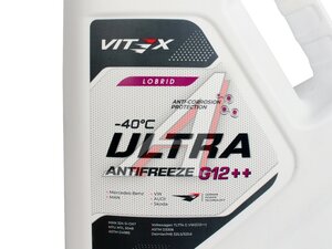 Антифриз VITEX ULTRA G12++ -40 5кг фиолетовый v116704, VITEX