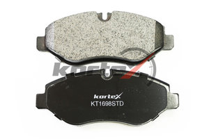 Колодки тормозные MERCEDES Sprinter (906),Vito (W639) передние (4шт.) KORTEX KT1698STD, GDB1698, A0044206720