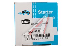 Привод стартера TOYOTA Rav 4 (12-) (бендикс) KRAUF SDN6057PN, TT62022