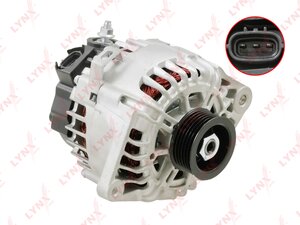 Генератор HYUNDAI Solaris (14-) KIA Rio (14-) (1.6) 14В 110А LYNX EA1198, 37300-2B610 /37300-2B300