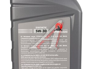 Масло моторное OTOMOSHI ECO for BMW LL-04 5W30 1л MF219481, OTOMOSHI 5W30