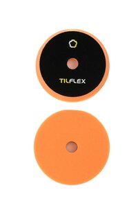 Круг полировальный на липучке с отверстием 150х25мм оранжевый TILFLEX TL57