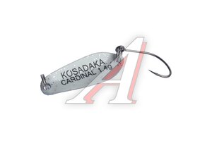 Блесна колеблющаяся Trout Police CARDINAL 1.4г 25мм цвет AK50 KOSADAKA TL-CRD-AK50