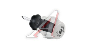 Отвертка шлицевая SL 6.0х38мм магнитная (сталь CrV) THORVIK SDL6038