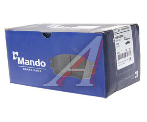 Колодки тормозные FORD Ranger (11-) передние (4шт.) MANDO MBF015280, GDB2005, 1723538/AB312L361AB