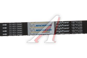 Ремень ГРМ HONDA Accord (09-),Crosstour (10-),Pilot (10-) MICHELIN 197YU20, 14400-RCA-A01
