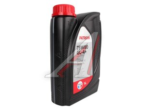 Масло трансмиссионное PATRON GL-4+ 75W90 1л 75W80 GL4+, PATRON 75W80 GL4+