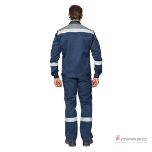 Костюм мужской Пантеон 2 СОП синий/серый (88-92/170-176) ПРАБО Кос119с