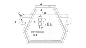Арматура двухуровневая IDDIS н/п трапец.прокл.- 02 F012400-02K