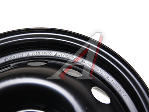 Диск колесный HYUNDAI Solaris KIA Rio (11-) R15 TREBL TREBL 8114 4х100 ET48 D-54,1, 9271417