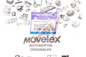 Сальник SHACMAN SHAANXI ступицы правый 160х180х10 (мост HDZ237) MOVELEX HD90009340139-MX, HD90009340139