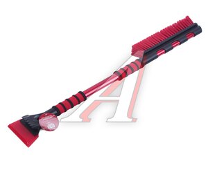 Щетка со скребком 86см черно-красная ARNEZI A0401053