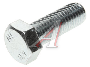 Болт М18х2.5х50 шестигранный оцинкованный кл.прочн. 8.8 933-18*50/88, DIN933