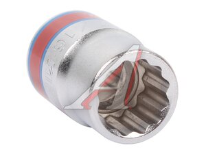 Головка торцевая 3/8" 7/16" 12-ти гранная KING TONY 333014S