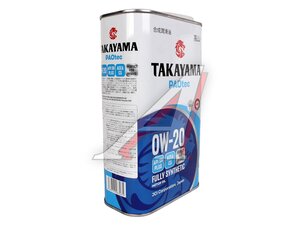 Масло моторное TAKAYAMA PAOTEC 0W20 C5 1л 6056033, TAKAYAMA 0W20