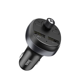 Устройство зарядное в прикуриватель с трансмиттером (bluetooth,hands free) HOCO E41 black
