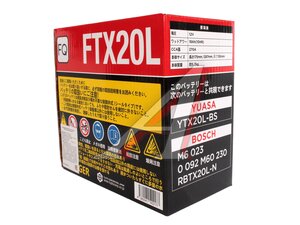 Аккумулятор FQ MOTO AGM 18А/ч 6СТ18 FTX20L-BS
