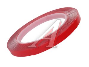 Лента клейкая акрил.двусторон.9мм 5м прозрач.1,0мм HAS-93878