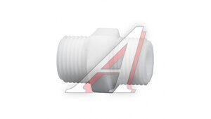 Ниппель Гейзер с канавкой 1/2"х1/2" пластик 45615