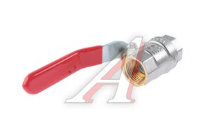 Кран шаровый 1/2" стальная рукоятка внутренняя-наружная резьба TST TST.301.03