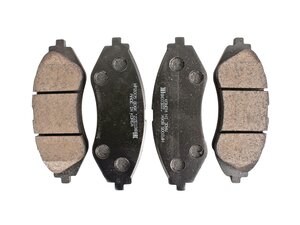Колодки тормозные CHEVROLET Lanos (97-) передние (4шт.) HSB HP2005, GDB3265, 96281937