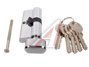 Личинка 1000ZMKnob70(30+10+30) хром 5кл с вертушк. 100ZM/70, 899116