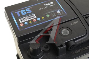 Аккумулятор TCS 50А/ч обратная полярность SMF 55059, 6СТ50(0)