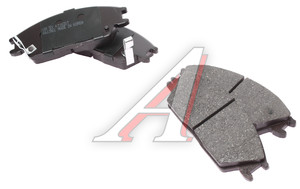 Колодки тормозные HONDA CR-V (07-) задние (4шт.) KORTEX KT3446T