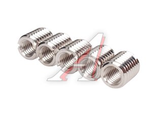 Набор резьбовых футорок M8x1.25xM12x1.75-L15мм 5шт ANROKEY AR-NFM8xM12-L15
