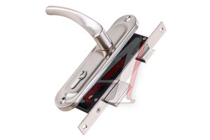 Замок врезной с ручкой KIT CRONA SN(мат.никель)5кл P16 4070