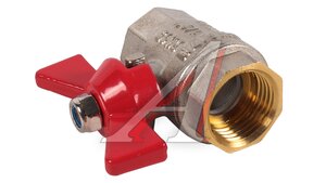 Кран шаровый 1/2" рукоятка бабочка внутренняя-наружная резьба TST TST.302.03