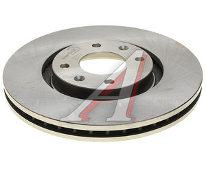 Диск тормозной PEUGEOT 207,307,308,Partner CITROEN C4,C5,Berlingo передний (1шт.) KORTEX KD0154, DF4183, 4249.84/4249.J6