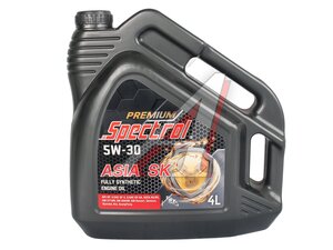 Масло моторное SPECTROL PREMIUM ASIA SK 5W30 SP 4л 98880, SPECTROL 5W30