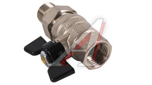 Кран шаровый 1/2" со сгоном BG 322 ВР/НР BUGATTI 3004322