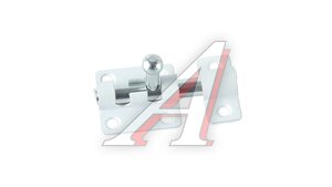 Задвижка накладная ЗТ4 полимер (200), белый 16452