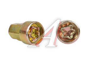 Гайка колеса секретная М12х1.5х33 GANZ конус BS726345FD